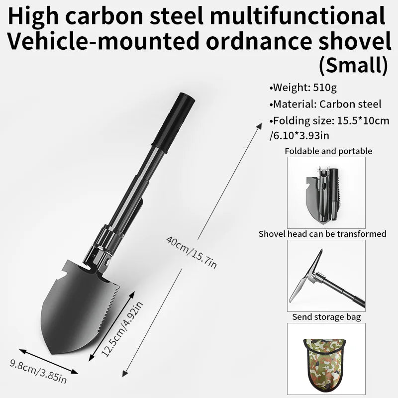 Foldable Military Grade Shovel