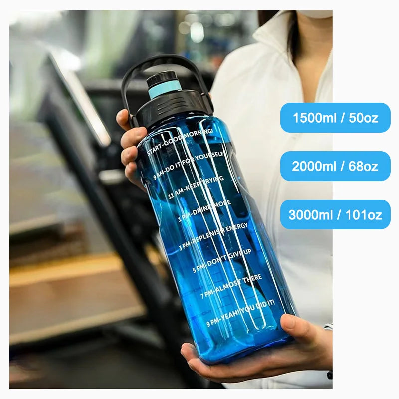 Large 1.5/2.0/3.0L Water Bottle
