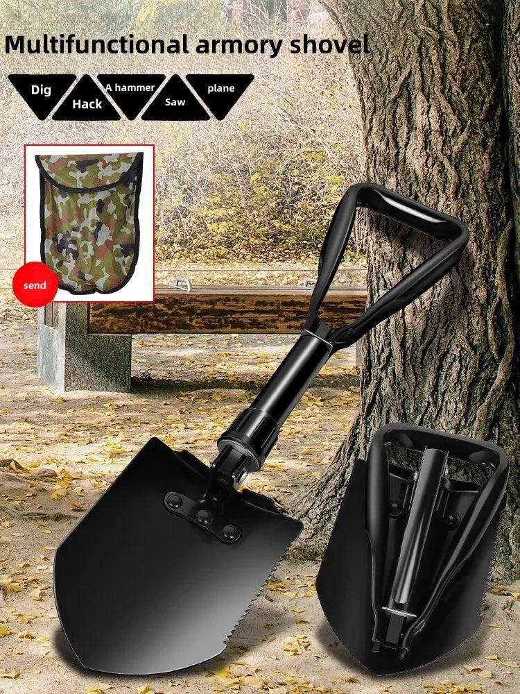 Foldable Military Grade Shovel