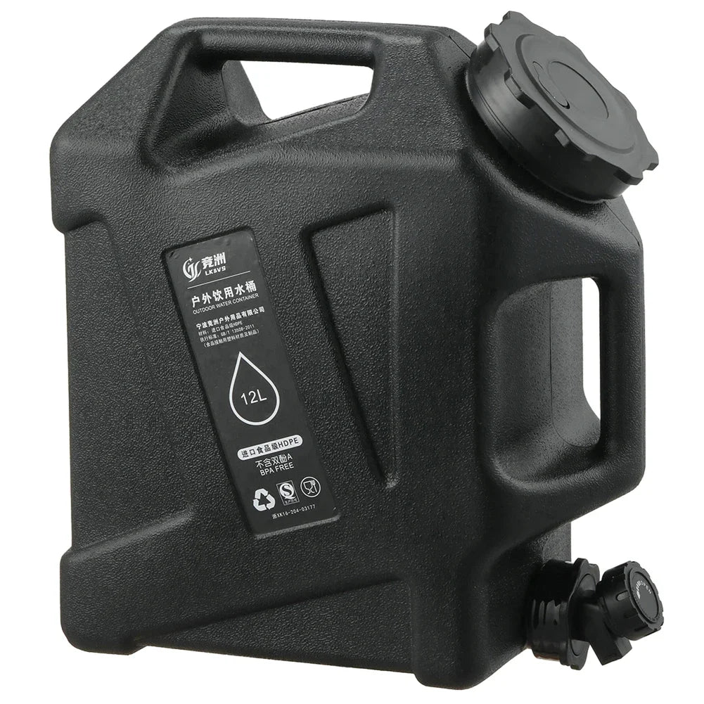 12L Outdoor Camping Water Container/Tank