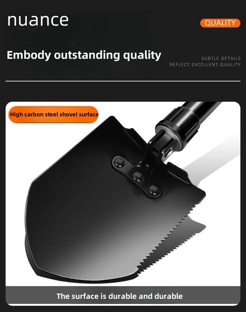 Foldable Military Grade Shovel